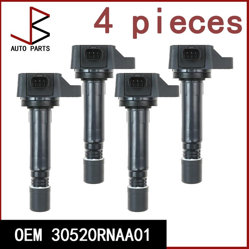 4 шт./лот OEM 30520RNAA01 30520-RNA-A01 Катушка зажигания для Honda ACCORD CITY CIIMO CIVIC CRV SPIRIOR STEP 30520 RNA A01 099700-101