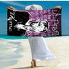 Personalized customized proof beach towel with Lil Peep pattern - soft, absorbent,quick-drying,perfect swimming,camping&bathing