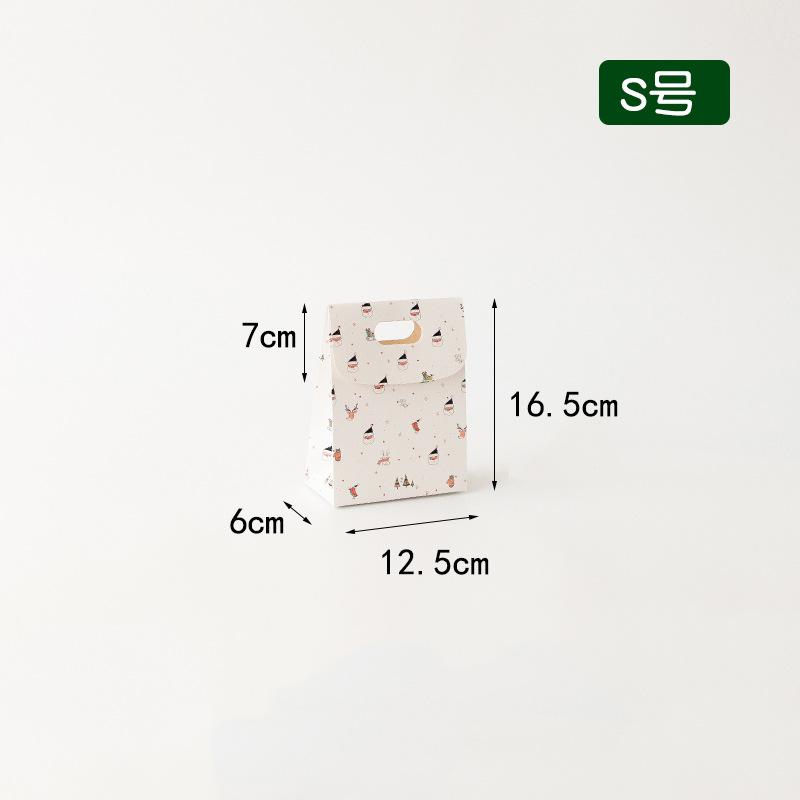 

5 шт. Рождественский олень DIY Упаковка Милая креативная упаковка конфеты шоколад печенье 5pcs белый