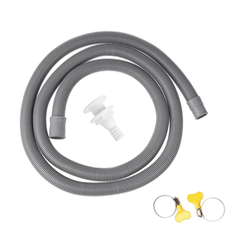 Upgrades Drain Hose Extension for Washing Machines 2M General Washing Machine Hose Drain Hose Dishwasher Extension Set