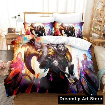 3D M-Magic The Gathering Pościel Zestaw Poszewka na Kołdrę Pokrowiec na Łóżko z Poszewką na Poduszkę Rozmiar Twin Single Queen King Młodzieżowy Dorosły Tekstylia Domowe