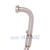 For VOGE 300RR LX300 2020 2021 2022 Motorcycle Exhaust Escape System Modified Muffler 51mm Front Middle Link Pipe With Catalyst
