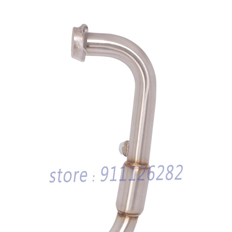 For VOGE 300RR LX300 2020 2021 2022 Motorcycle Exhaust Escape System Modified Muffler 51mm Front Middle Link Pipe With Catalyst