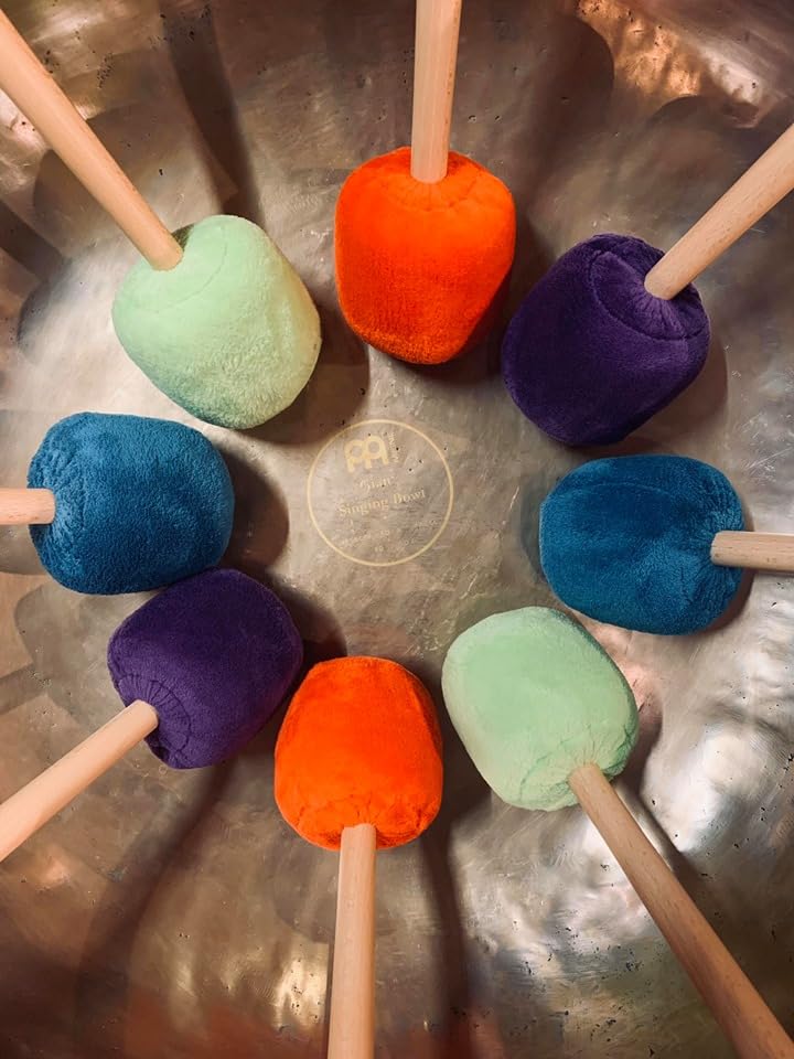 MEINL Sonic Energy Collection Mallet for Gongs, Small, Sweet Tangerine, Made In Germany, MGM-S-ST [Official Japanese Product]