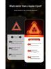 Solar-Powered Explosion-Proof Emergency Triangle Warning Light