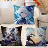 F-Furina Cartoon Pillow Cushion Cover Pillowcase Living Room Sofa Home Decor Customized
