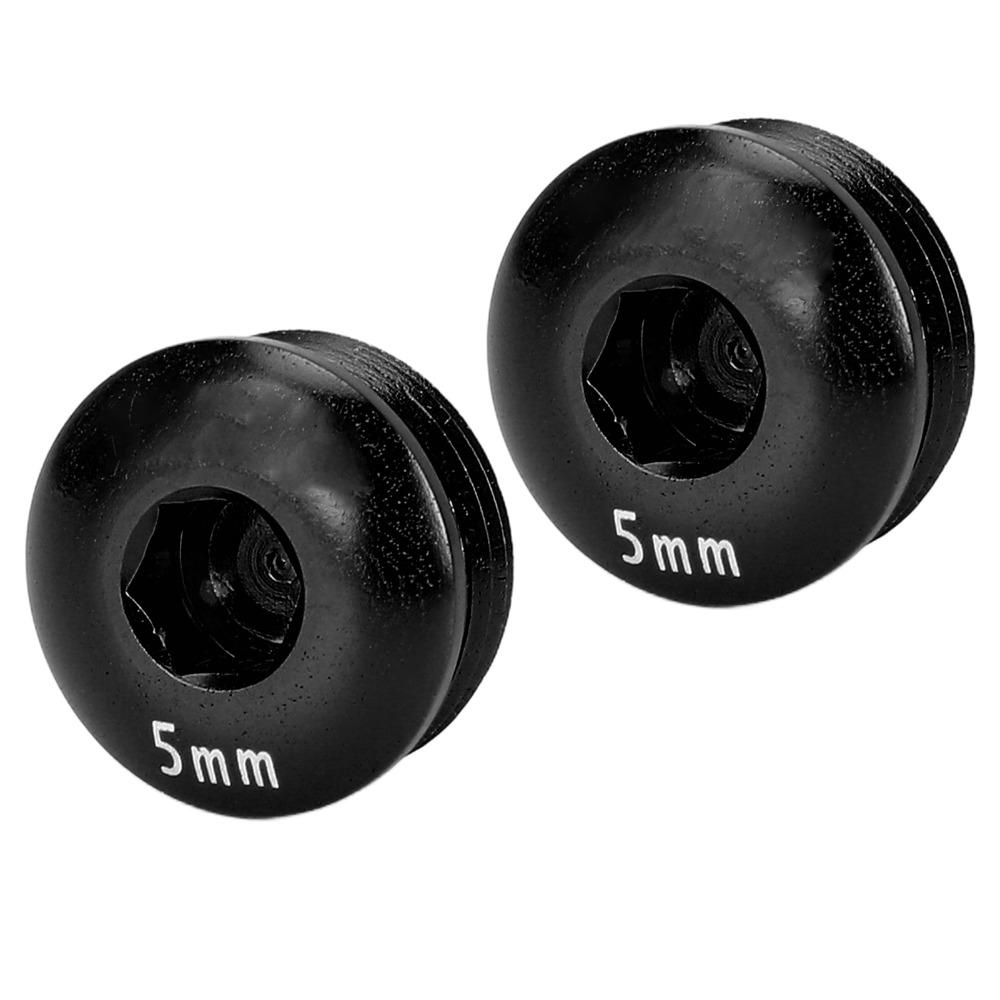 1 Set Aluminum Alloy Cycle Pedal Screw Cap M14 Thread Bike Pedal Covers  Cycling Accessories