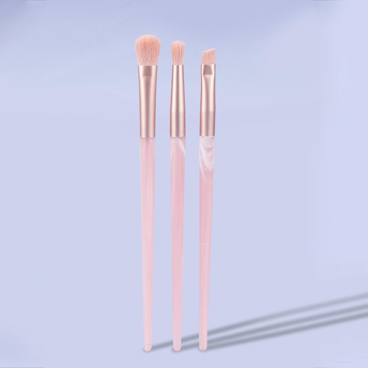 

Підводка для брів Пензлик для брів Кутова волокна з плоскою головкою Волосся Контур брів Підводка для очей Пензлі для тонкого макіяжу Професійні інструменти для макіяжу рожевий