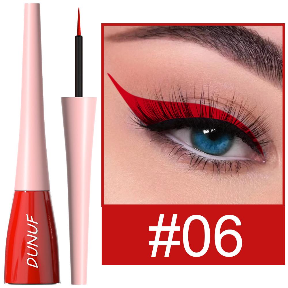 18 colori eyeliner liquido ad asciugatura rapida impermeabile eyeliner a lunga tenuta ombretto sistema di colori misti eyeliner penne per trucco occhi glamour