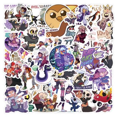 55 The Owl House Graffiti Stickers Decorate Scooter Laptop DIY Stickers
