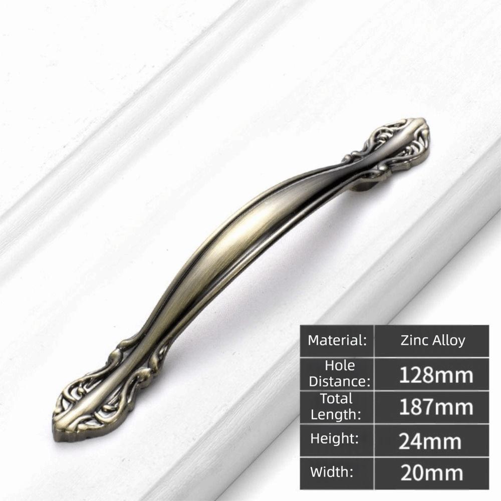 Zinc Alloy Drawer Pulls Bronze Finish Furniture Handles Hardware  Furniture Accessories