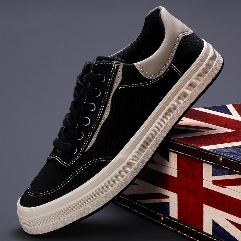 New Spring Mens Shoes Korean Style Versatile Trendy Casual Mens Canvas Shoes Comfortable and Breathable Niche Cloth Shoes for Men