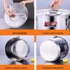 ZISIZ 304 Stainless Steel Sealed Fermentation Bucket