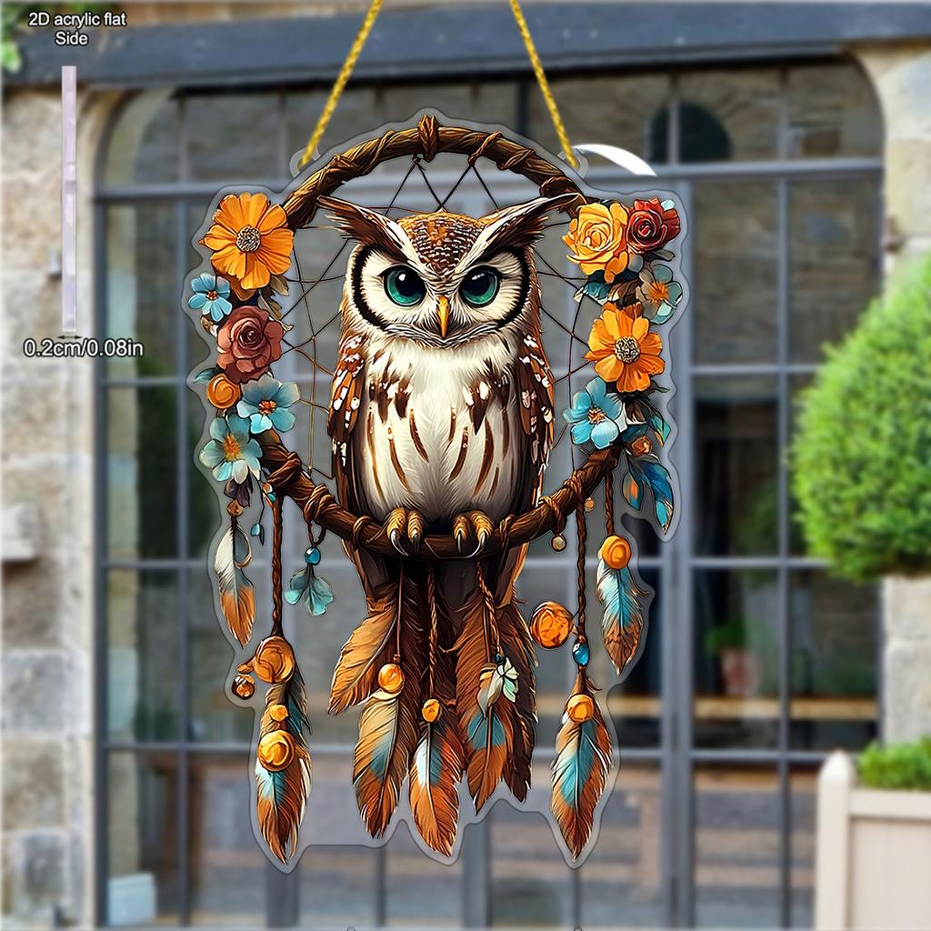 Multiple Colorful Owl Animal Themed Hanging Decorations, Ideal Gifts for Home and Office Decoration, Holiday Decoration, Perfect for Home, Kitchen 