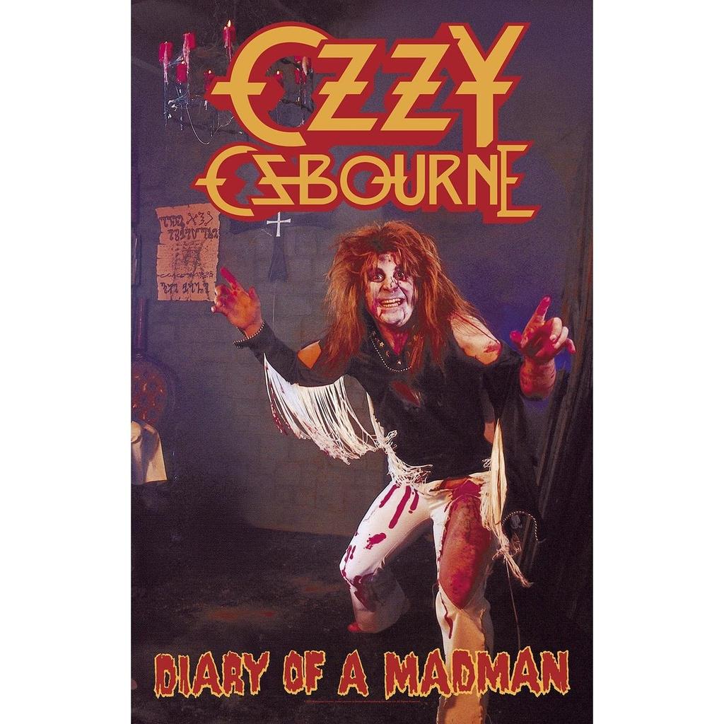 Ozzy Osbourne Diary Of A Madman Textile Poster