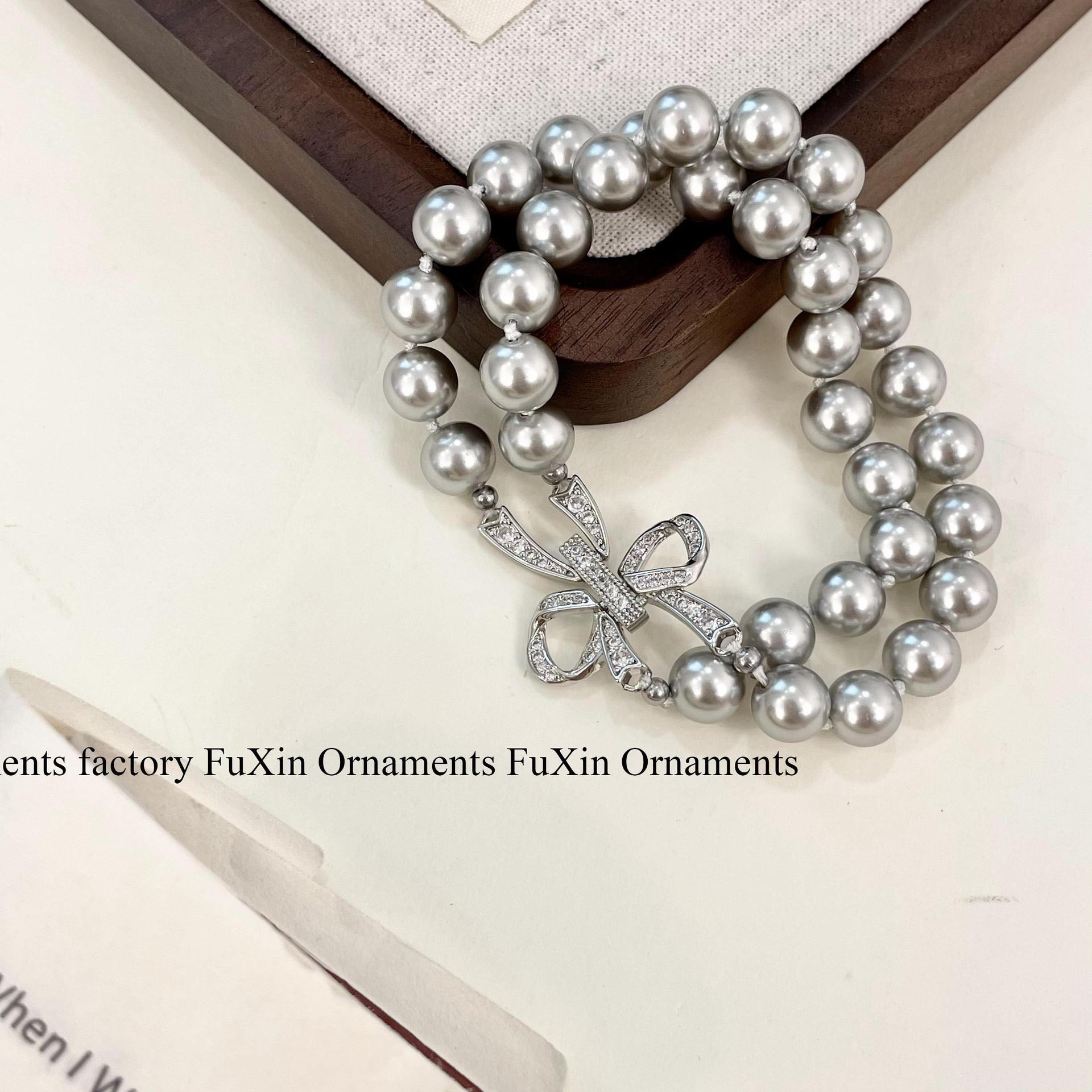 

«Шикарные двухслойные женские роскошные украшения с пряжкой-бантом» N0927