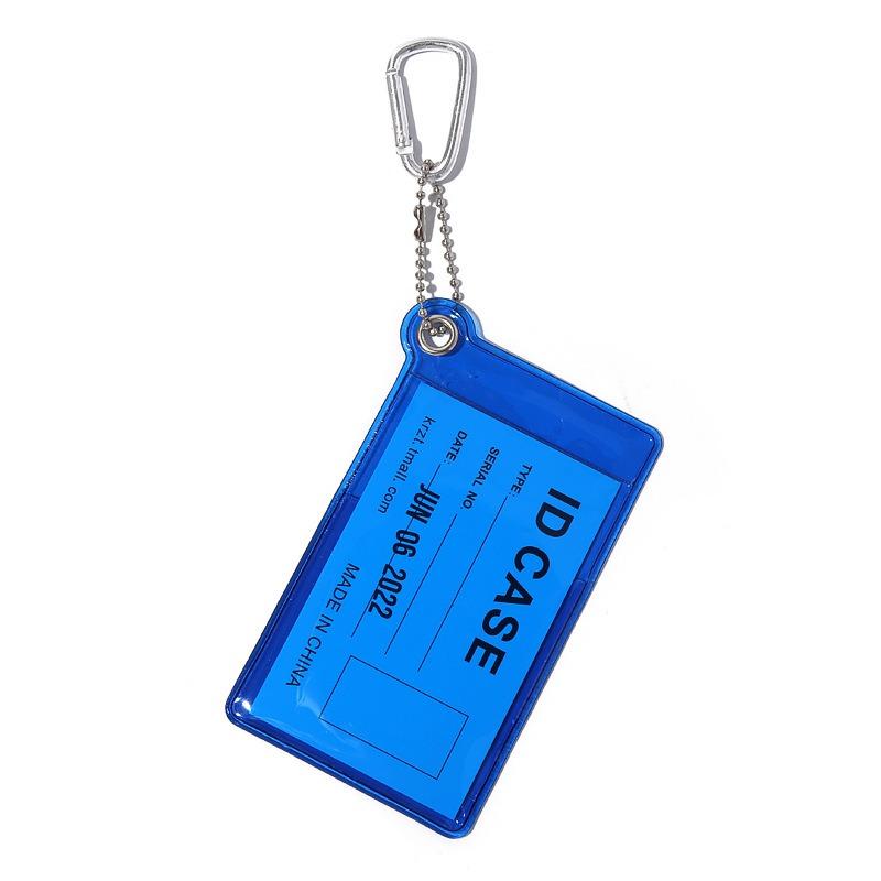 New Fluorescent Card Bag Niche Women's Small Thin Student Meal Card Document Work Bus Card Work Card