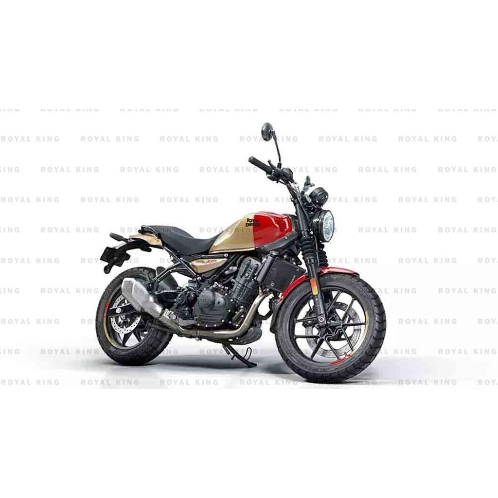 Fit For Royal Enfield "Guerrilla 450 Crash Guard & Back Carrier Rack Combo"
