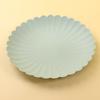 Dim Sum Cake Plate PP Material Thickened Flexible Durable Table Home Fruit Snack Plate Creative Simple Solid Color Plate