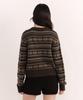 MUSINSA STANDARD WOMAN Women'S Nordic Fair Isle Crew Neck Knit [Brown]