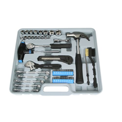 E-Value 70-Piece Tool Set for Furniture Assembly and Home Maintenance, ETS-70M