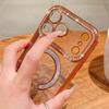 Bling Kristall Linsenfolie für Magsafe Transparente Handyhülle für iPhone 17 16 15 11 12 13 14 Pro Max Plus 17Air 16e Magnetische Abdeckung