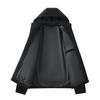 Womens Waterproof PU Cotton Jacket Winter Warm Loose Fit Street Style Riding Coat