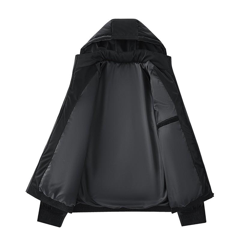 Womens Waterproof PU Cotton Jacket Winter Warm Loose Fit Street Style Riding Coat