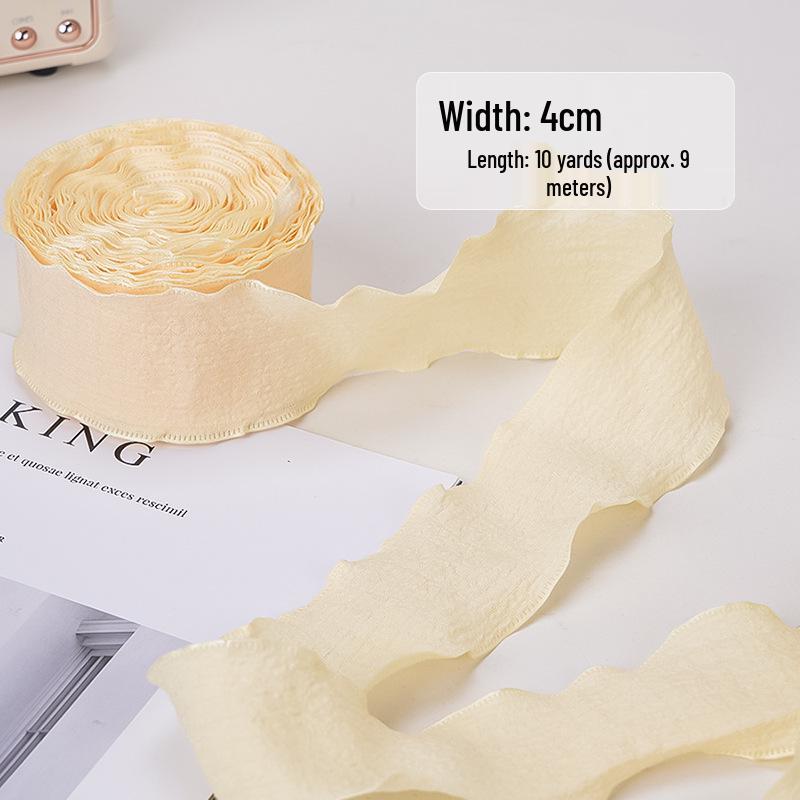 Elegant Fishtail Silk Ribbon for Cake and Bouquet Decoration