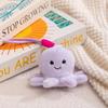 Ocean Doll Pendant Octopus Turtle Seahorse Keychain Plush Toy Bag Pendant Crab Doll