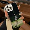 C-Carlos -A-Alcaraz-Tennis Phone Case For iPhone 11 12 13 14 15 16Pro Max Plus white Sliver  Phone Cover