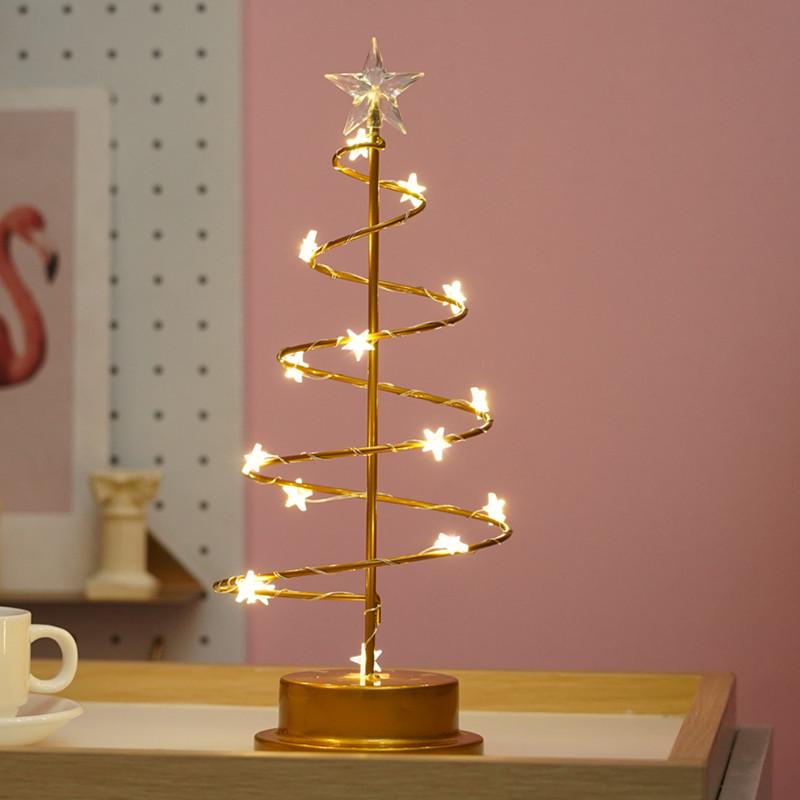 Iron Art Crystal Tree Night Lamp: Romantic Atmosphere Decor, Ideal for Christmas & Birthday Gifts