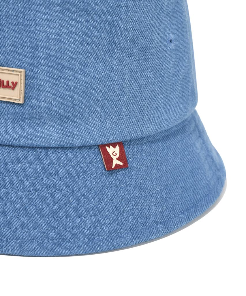 WACKY WILLY Basic Bucket Hat Indigo