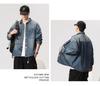 Men's Heavyweight Denim Jacket - Trendy, Handsome Workwear, Loose Fit, Plus Size for Spring & Autumn