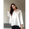 Women's Long Sleeve Loose Fitting Shirt Women Long Sleeves Loose Shirt