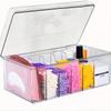 Transparent Portable Eyelash Extension Storage Box (With Lid) - Ideal For Eyelash Technicians, A Great Choice For Beauty Product And Cosmetic Storage