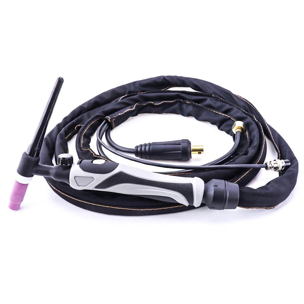 Torche TIG Flexible WP17Fv Refroidie Par Air - Longueur 3/5/7m, 200A, Pour Souder Acier Et Aluminium