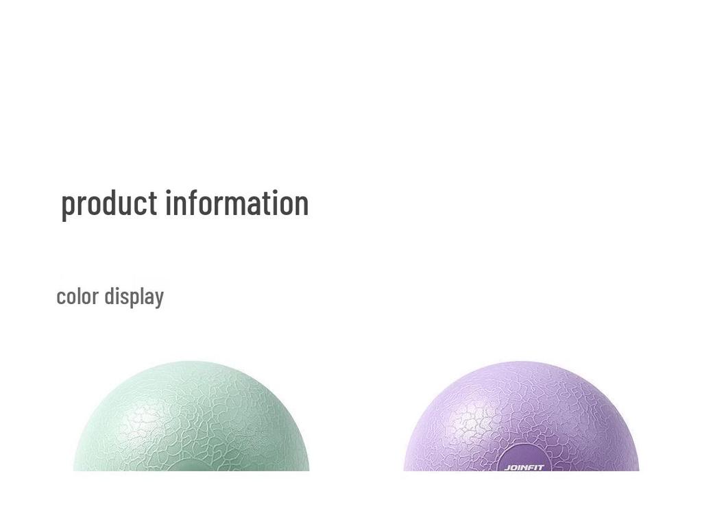 JOINFIT 20cm Thickened Anti-Burst Pilates Yoga Ball for Pregnant Women & Kids