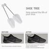 10 Pairs Plastic Shoe Tree Stretcher Shaper for Men (White)