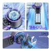 Sumi Handheld Foldable 100-Speed Digital Display USB Fan