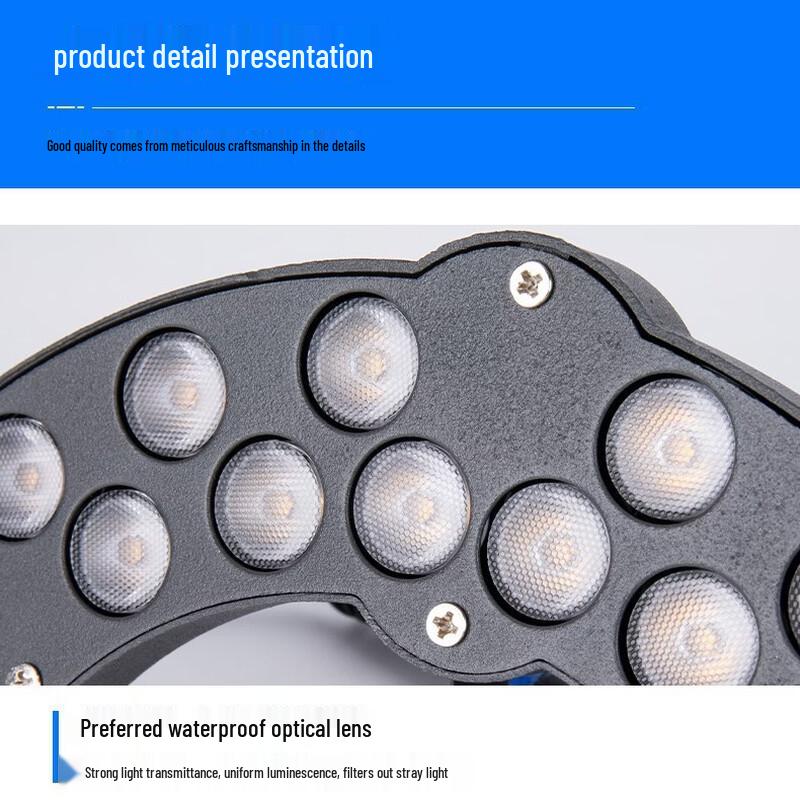 Dream Bubble 9W DMX512 Outdoor LED Tile Light