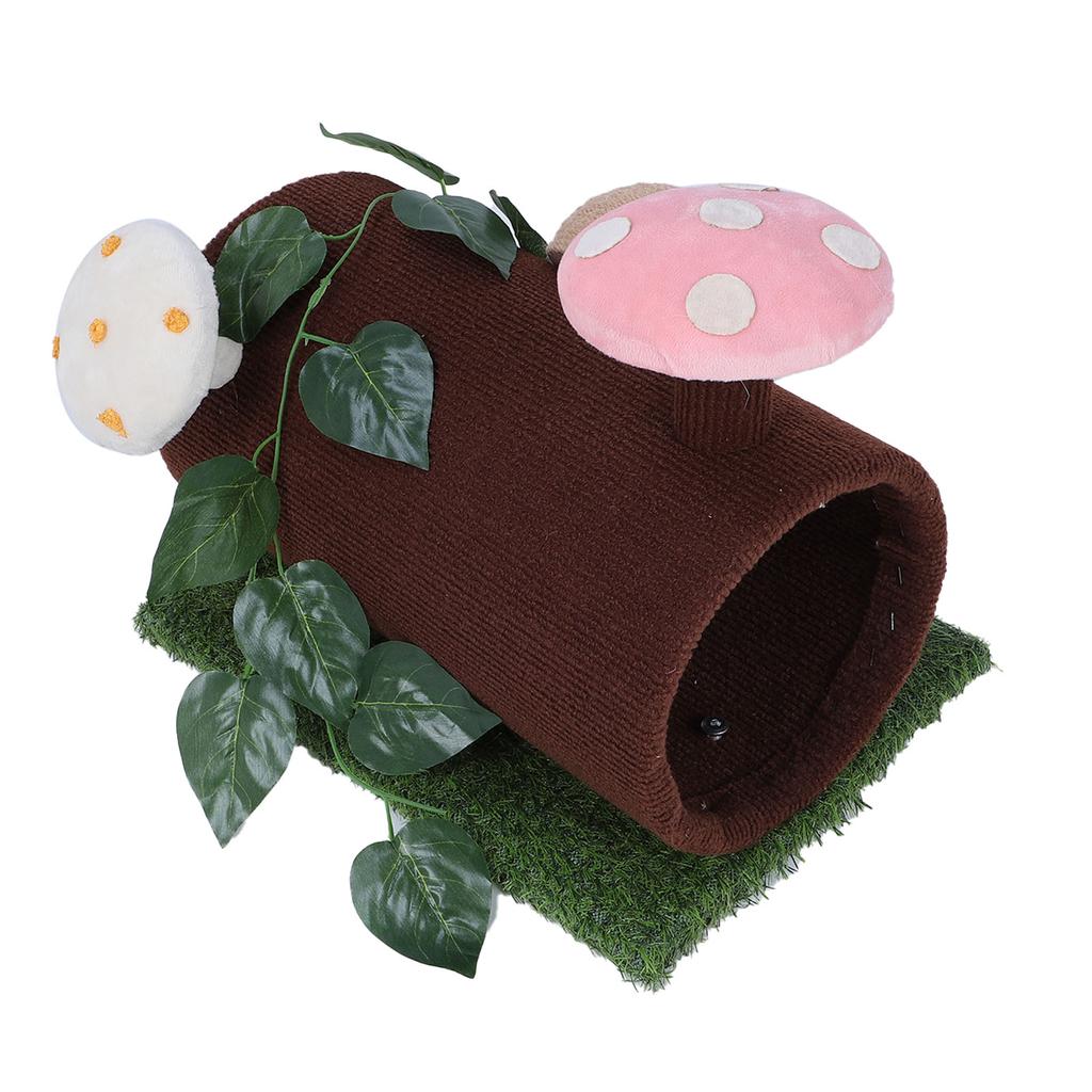 Cat Tunnel Interactive Protect Furniture Cat Climbing Frame Tunnel Bed Toy with Scratching Ball for