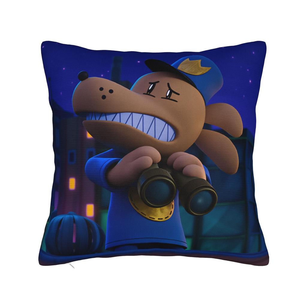 Comic Cartoon D-Dogmans Pillow Cover  Comfy Cushion Cover Vintage Pillow Case For Living Room Chair