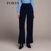PORTS Women's Autumn Straight Wide-Leg Casual Pants