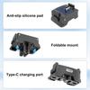For DJI Osmo Pocket 4 / 3 PULUZ Plastic Quick-Release Charging Adapter Base (Black)