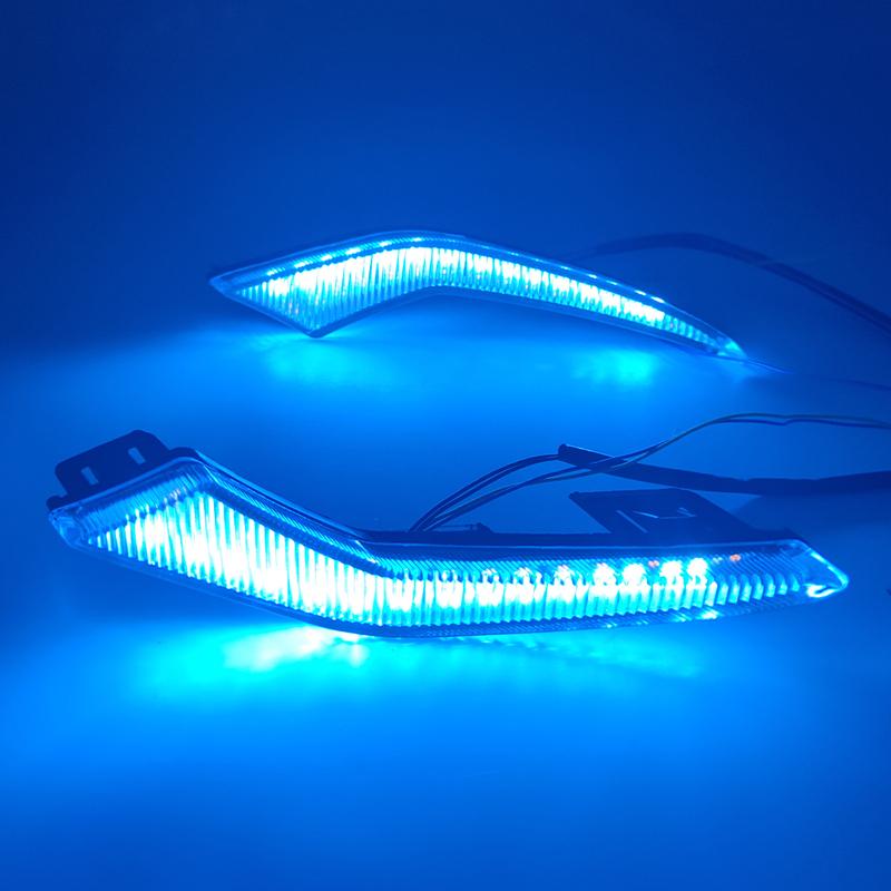 For Toyota US Corolla L/LE/XLE Hybrid Levin Dynamic Turn Signal Car DRL LED Daytime Running Light