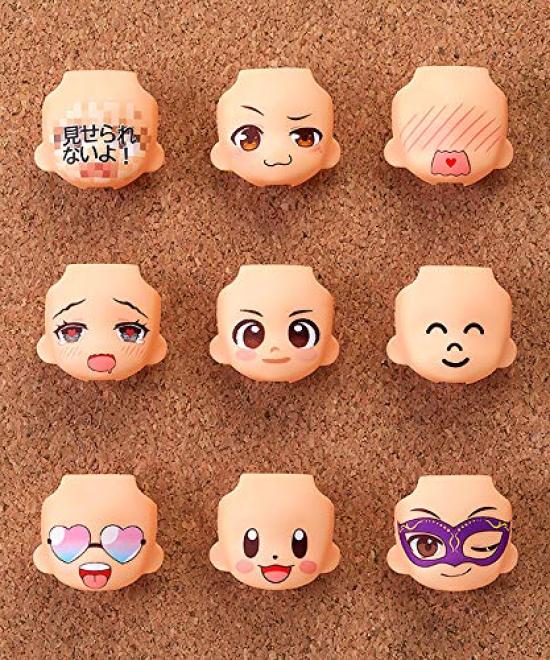 Nendoroid More Replacement Face 04 Non-scale ABS&PVC Painted Trading Figure Box of 9