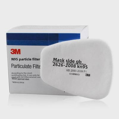 3M N95 Particle Filter with 501 Cover for 6200/7502 Mask