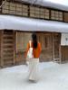 Qiumeng DT Étoile Soft Knit Midi Skirt: Women's High-Waist Slimming Drape (2025 Collection)