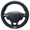 Hand-sewn Steering Wheel Cover Anti-slip Wear-resistant  Leather For Ford Mondeo Fusion 2013- EDGE 2015-